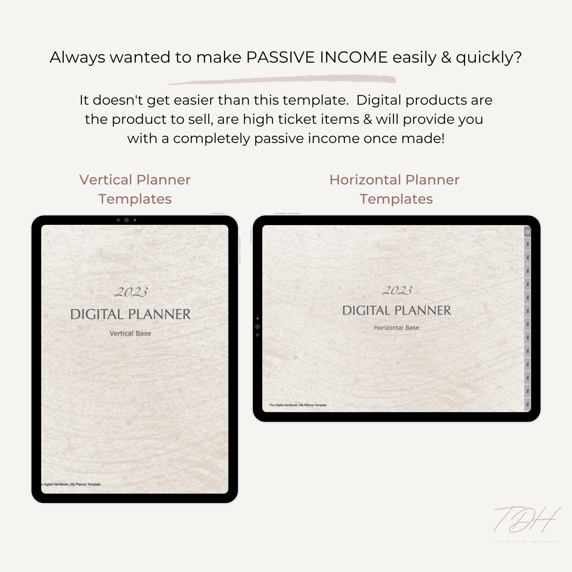 Digital Planner Template, Digital Planner PLR, PLR Templates, PLR