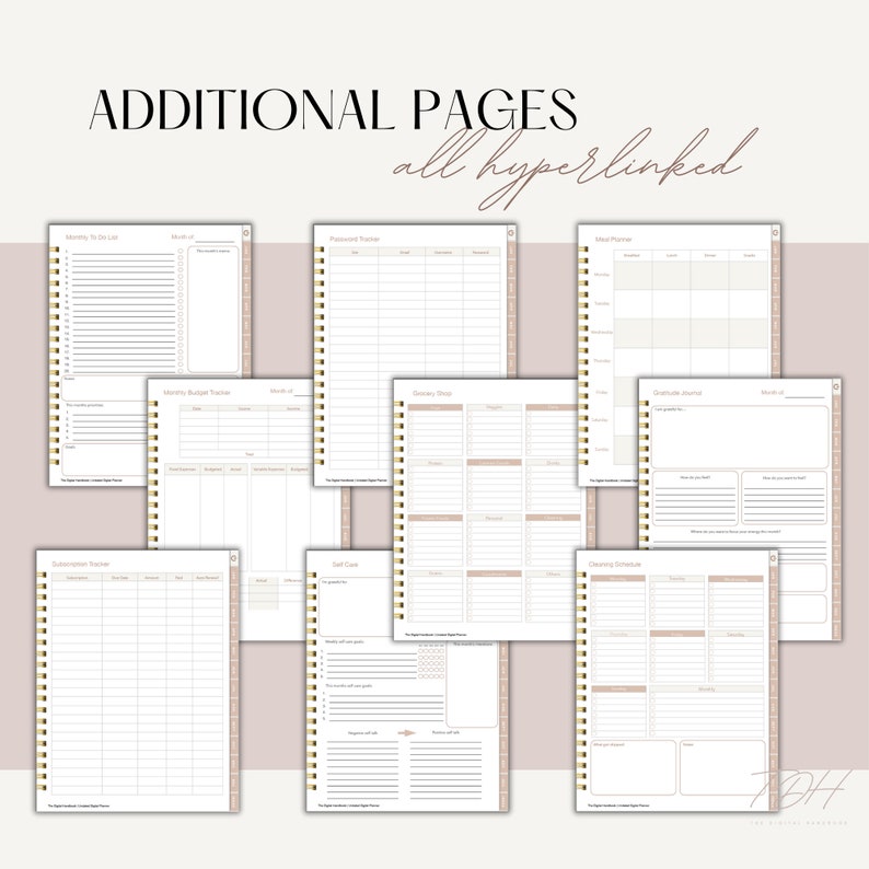 2024 Ultimate PLR Planner To Sell Dated Digital Planner PLR Etsy Polska