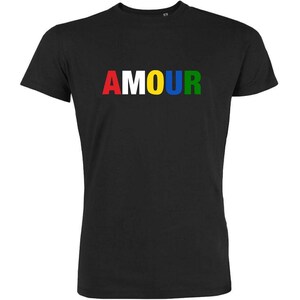 Amour Colored Premium Organic Cotton Tee (Men/Women)