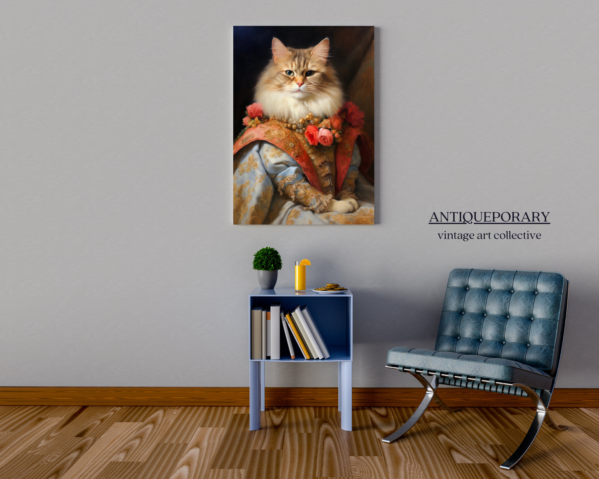 Victorian Animal Portraits Royal Pet Portraits Lady Cat Etsy