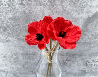 Real Touch Poppy (3 Stems)