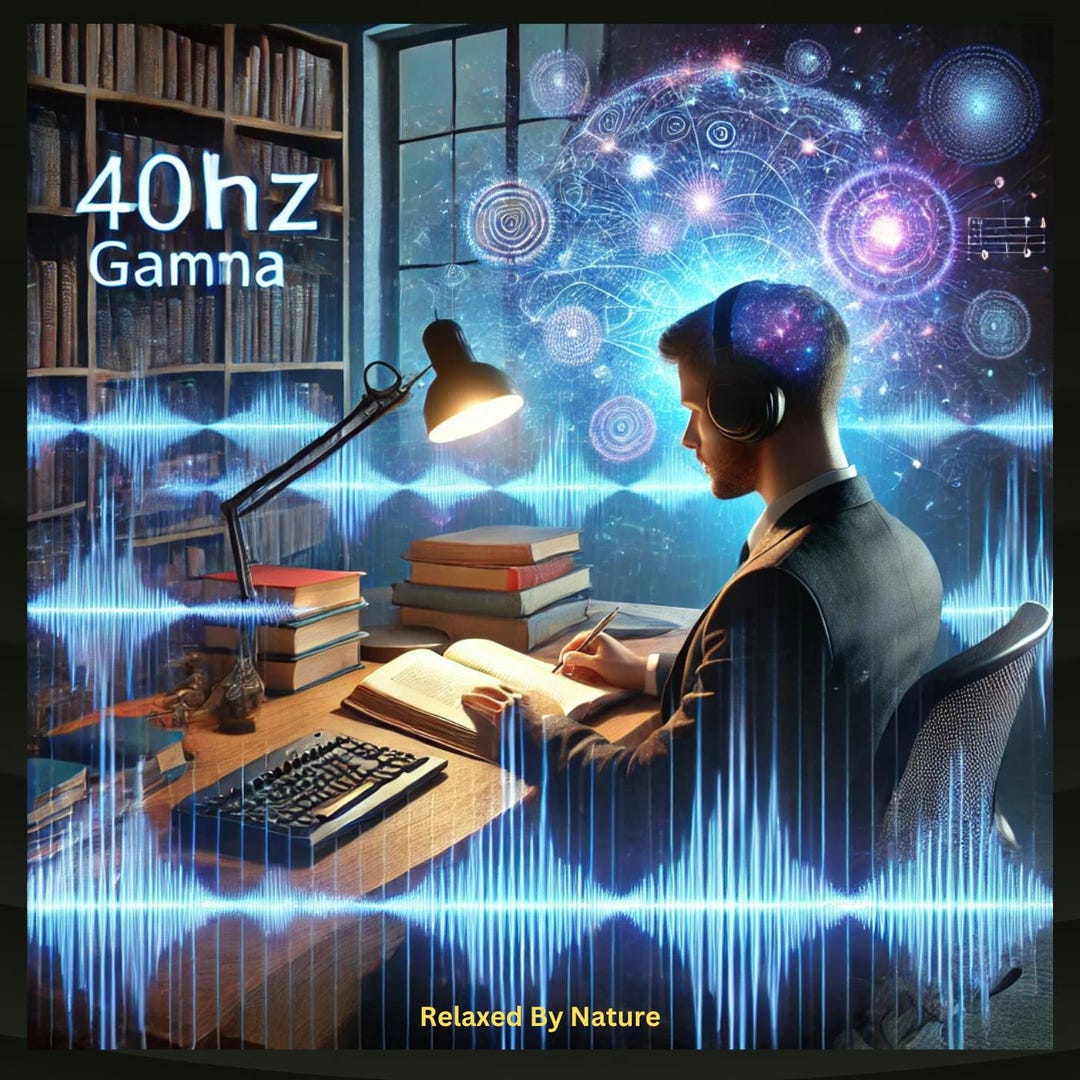 40 Hz Gamma Waves Binaural Beats – 8 Hour Focus Sound (instant Download ...