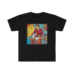 Ironing Man Nerd Shirt