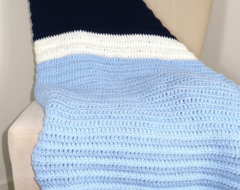 Cobertor de Blocos Azuis