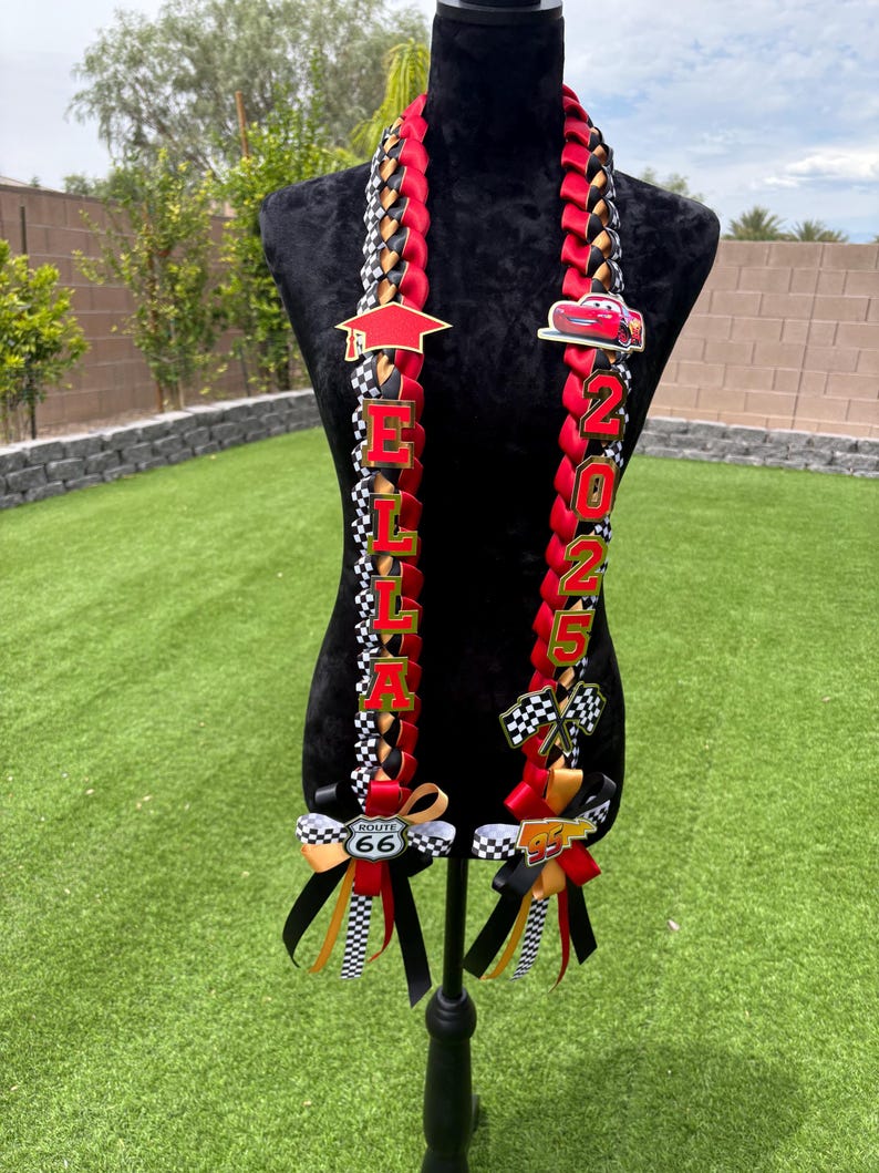 Cars Graduation Lay Cars Theme Graduation Lei - Etsy