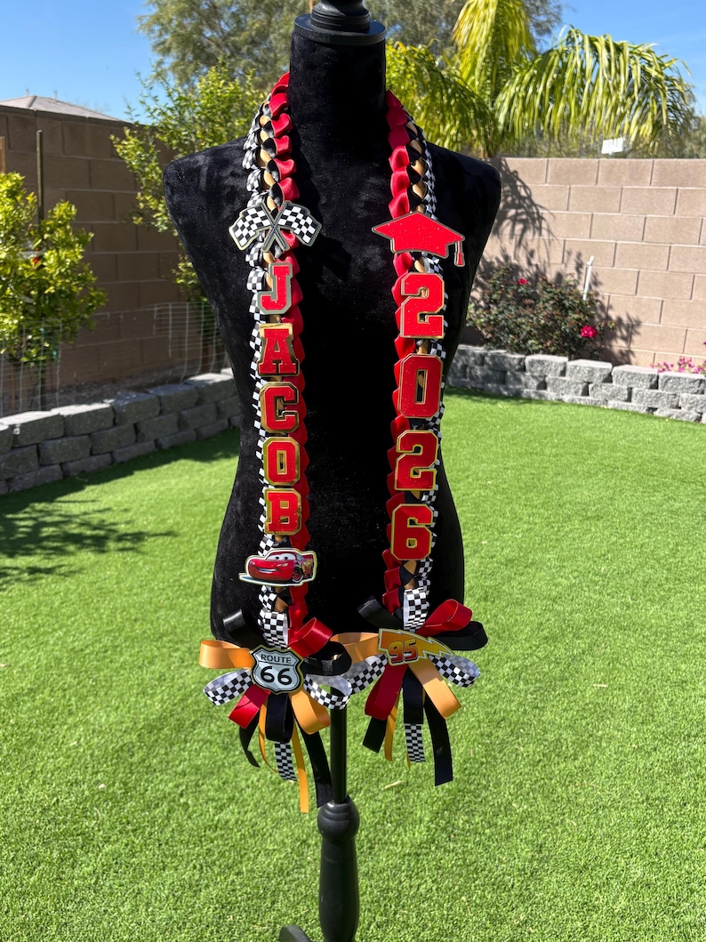 Cars Graduation Lay Luxury Cars Theme Graduation Lei - Etsy