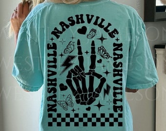 Retro Comfort Colors Tennessee Western Shirt, Country Music Shirt, Vintage Nashville T-Shirt, Road Trip Tee, Rodeo Cowgirl Shirt