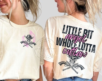 Outlaw Western Cowboy TShirt, Western Shirt, Cowboy Skull, Western Graphic Tee, Cowgirl Shirt, Rodeo Shirt, Coastal Cowgirl