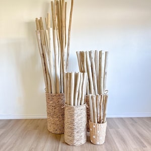 32”- 34” pole  | macrame pole  | driftwood | wood dowel | wood stick | macrame supplies. One piece