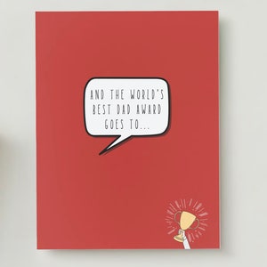 Happy Fathers Day Card | Best Dad Award Card | Happy Father&#39;s Day Card | Best farther card for dad | Printable Father&#39;s Day Card | Digital