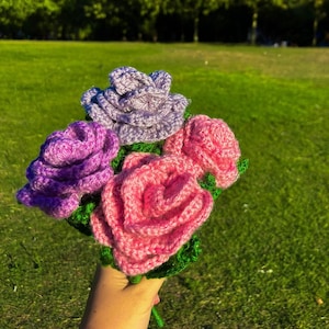 Rosas de Crochê