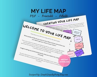 2026 Life Vision Template: Dream Life Design Planner (Printable PDF)