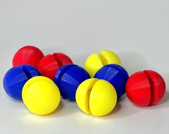 3-D Printed Sphere Clickers