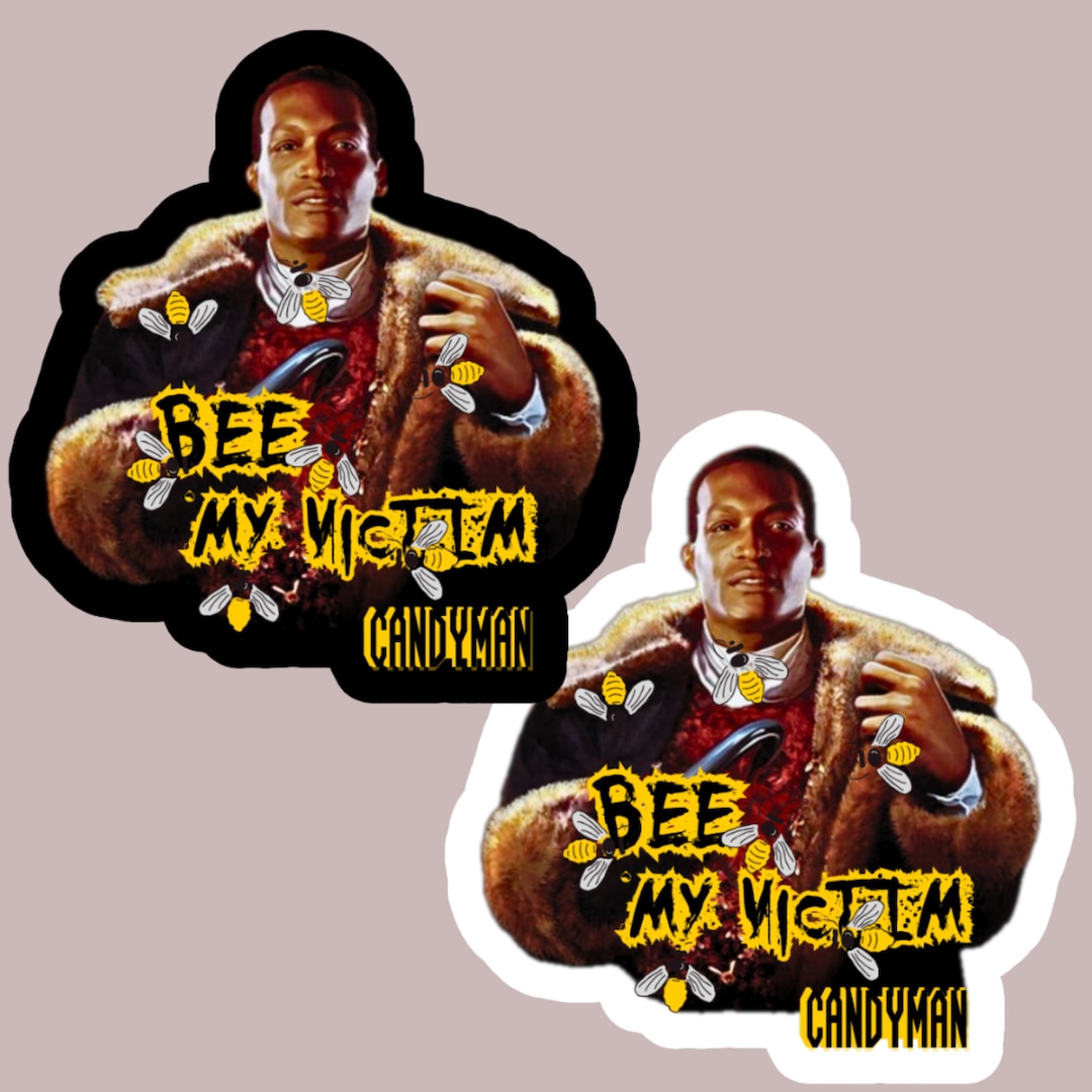 CANDYMAN STICKERS Classic Horror Halloweenvalentines Day Etsy