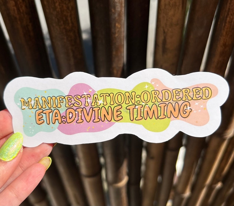 MANIFEST Sticker - Magical ~spiritual - Etsy