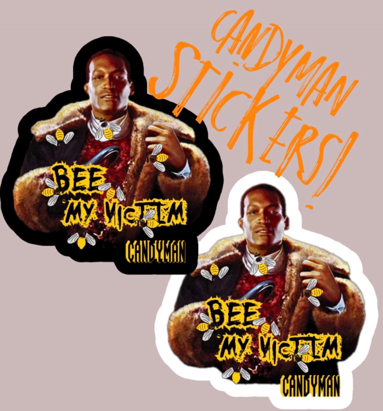 CANDYMAN STICKERS - Iconic Horror- Halloween-vday
