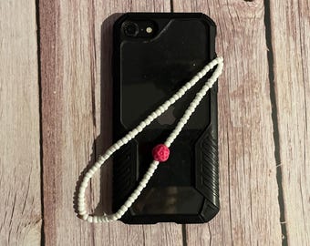 Beaded Phone Wristlet Strap: Stylish Phone Lanyard Accessory