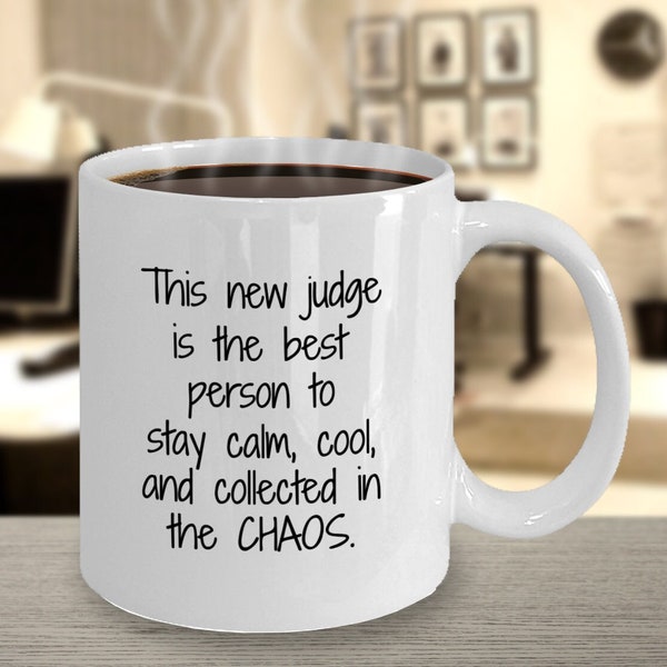 New Judge gift, New Judge mug, Judge Promotion, New Judge Appointment, Newly Appointed Judge, Congratulations New Job, Gift for Magistrate