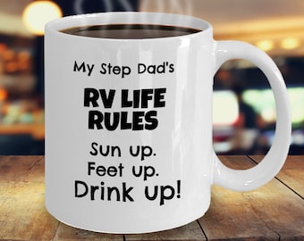 Step Dad Gift, Best Effin Step Dad, RV Step Dad, Step Dad Camper, Stuff to Get Step Dad, Stepdad Birthday, Bonus Dad Gift, Step Dad RVer