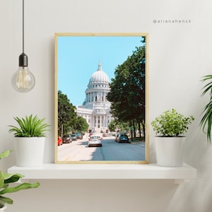 Capital Building in Madison, WI | Digital Photography Print