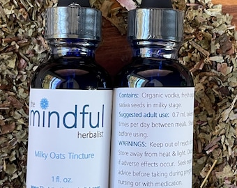 Milky Oats Tincture (Avena sativa) 1 oz.