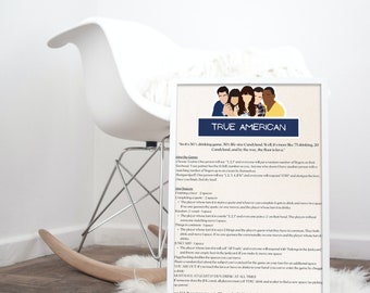 Verdaderas reglas americanas - Chica nueva