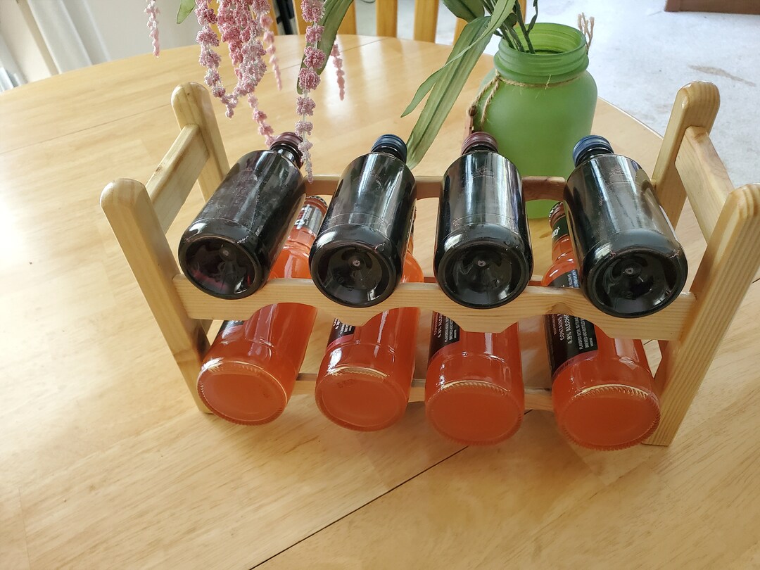 Shellac Racks Knotty Wine Rack One of a Kind Natural Shellac Finish - Etsy