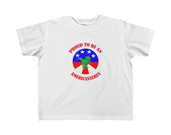 Toddler's July 4th  Dinosaur t-shirt