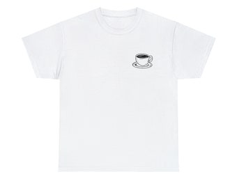 Camiseta de café divertido, camiseta de adicto al café, camiseta de cafeína