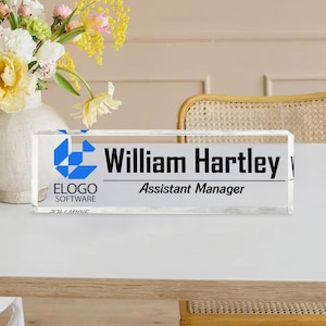 Personalized Desk Name Plate For Men, Desk Name Plate For Assistant Manager, Office Desk Name Plate, Name Plaque For Office, Office Decor