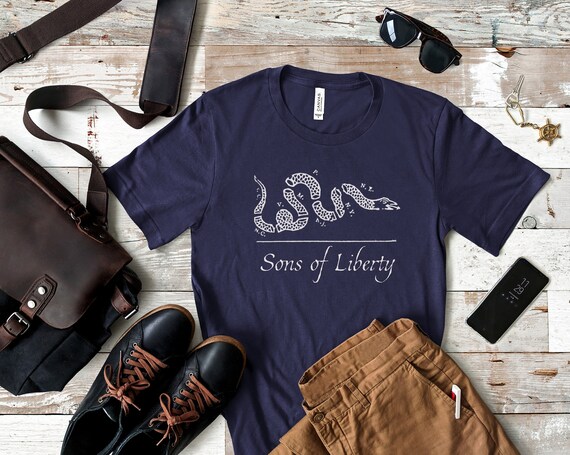 Sons of Liberty Shirt Patriotic Shirt 4th of July - Etsy