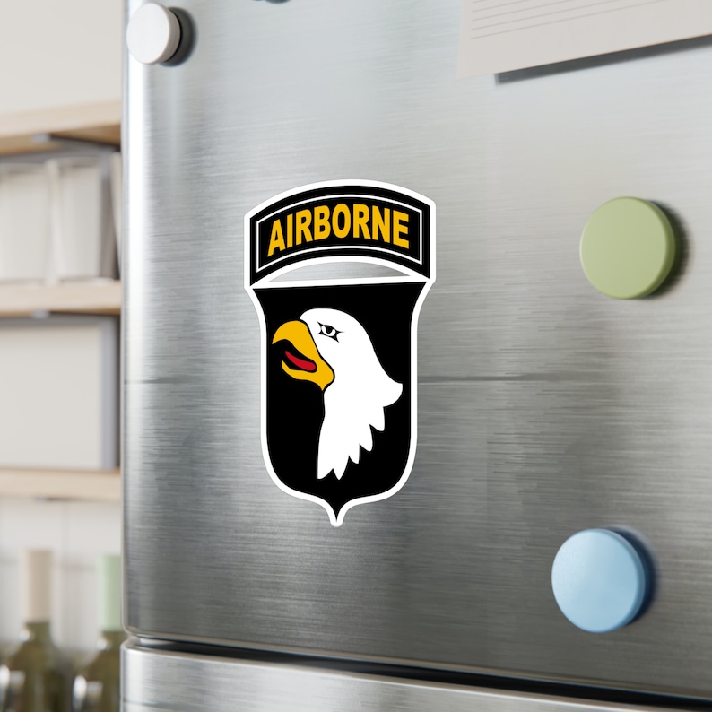 Fagraphix 101st Airborne Division Sticker Decal - Self Adhesive Vinyl - Weatherproof - Made In USA - Div The Screaming Eagles 14" Wide - Foto 11