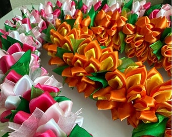 Flower Ribbon Lei