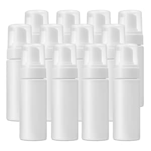 12 Pack | 5.5oz (165ML) Foaming Pump Bottle Soap Mousse Liquid Dispenser