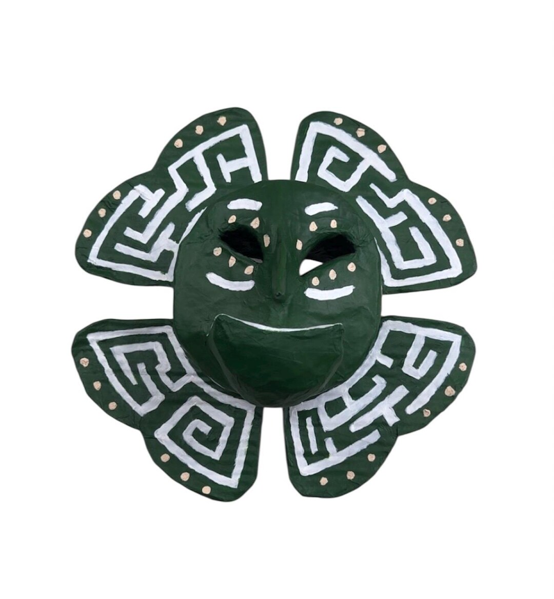 Handcrafted Decorative Four Leaf Clover Mask - Etsy