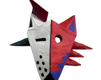 Handcrafted Arizona Coyotes 3D Decorative logo mask
