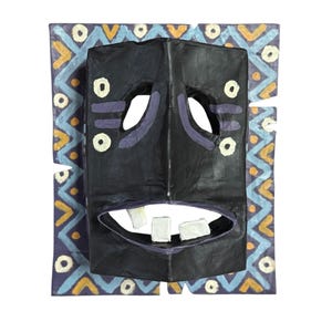 Handcrafted Framed Decorative Mask Special Edition