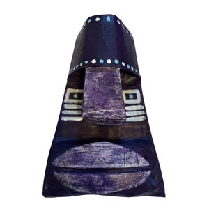 Handcrafted Purple Tribal Mask Special Edition