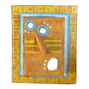 Handcrafted Framed Decorative Mask Special Edition