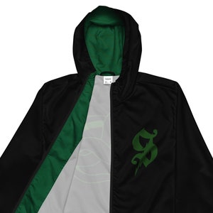 Ambitious - Green Snake Windbreaker - S Monogram