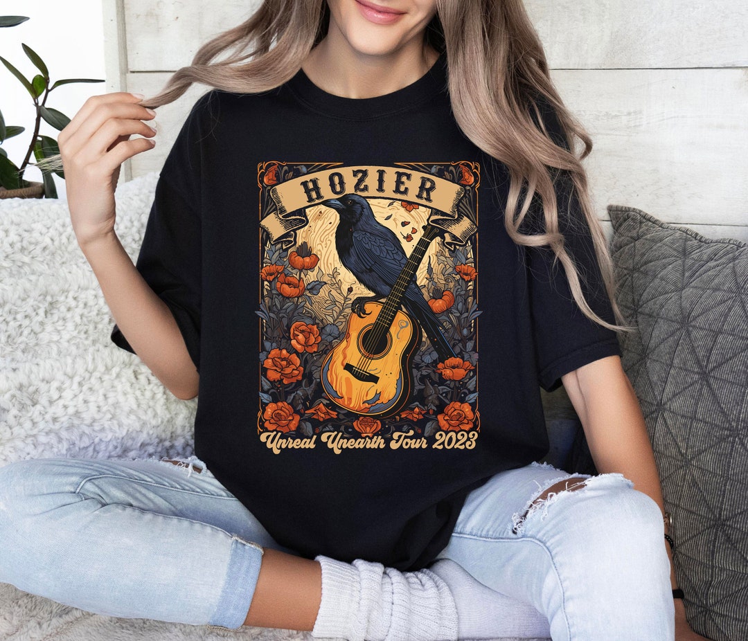 Hozier Unreal Unearth Tour 2023 Shirt, Retro Hozier Music Tour Tshirt