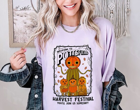 Pottsfield Harvest Festival Shirt Over The Garden Wall Vintage