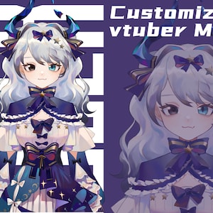Custom Vtuber Live2D-modelcommissie (virtueel YouTuber-model) Vtuber Design / Rigging / Fan Art Commission / Vtuber Streamer / Vtuber
