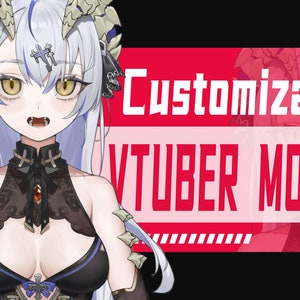 Custom Vtuber Live2D model commission (virtual youtuber model)Vtuber Design / Rigging / Fan Art Commission / Vtuber Streamer / Vtuber