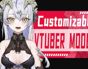 Aangepaste Vtuber Live2D-modelcommissie (virtueel YouTuber-model) Vtuber-ontwerp / rigging / fanartcommissie / Vtuber Streamer / Vtuber