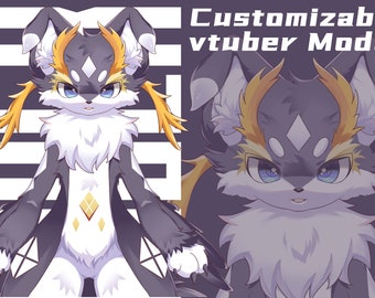 Custom Vtuber Live2D model commission (virtual youtuber model)Vtuber Design / Rigging / Fan Art Commission / Vtuber Streamer / Vtuber