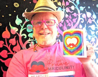 Positive Masculinity - Heart-led, Emotionally Intelligent, Masculinity - T-shirts