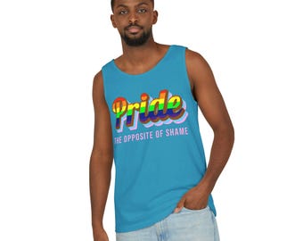 Pride rainbow Tank Top | The Opposite of Shame