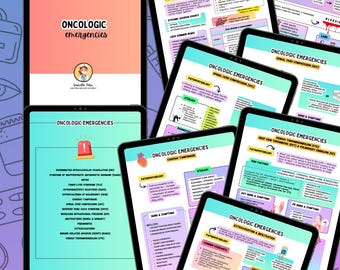 Oncologic Emergencies | Quick Reference Guide | PDF | 16+ pages | oncology nurse | OCN | study prep