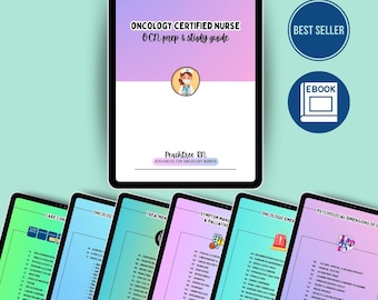 OCN Prep & Study Guide eBook | 200+ pages | oncology certified nurse review